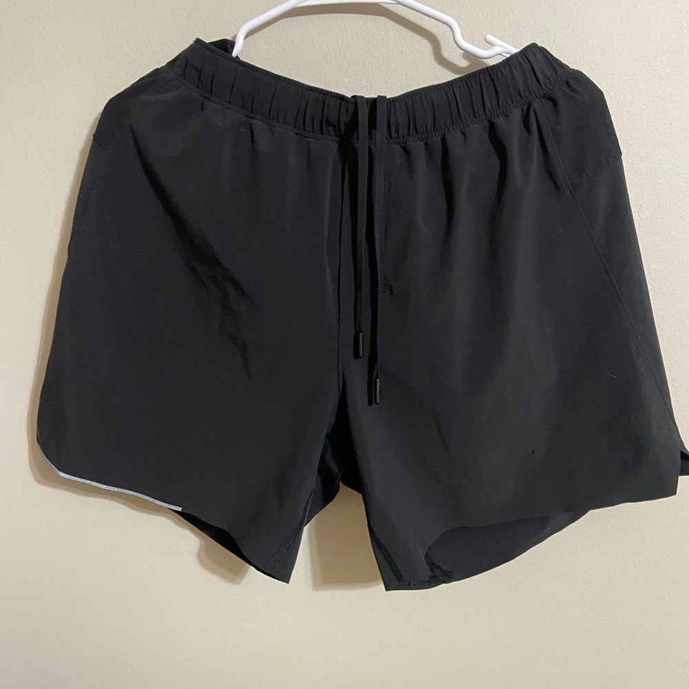 Lululemon 7’  lined running shorts